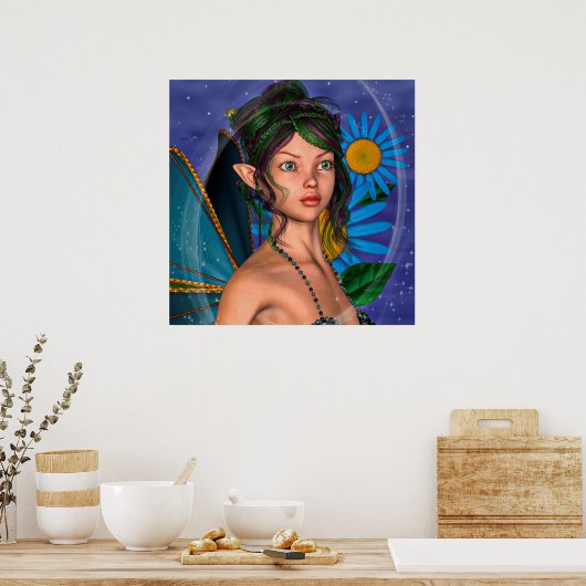 Poster Papillon de fée (Cuisine)