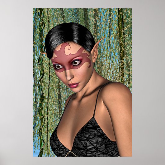 Poster Papillon de fée (Devant)