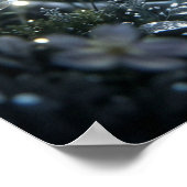 Poster Papillon de Lune Nuit Céleste (Coin)