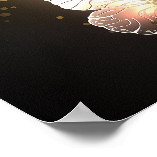 Poster Papillon de nuit (Coin)