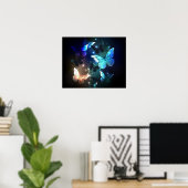 Poster Papillon de nuit (Bureau à domicile)