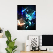 Poster Papillon de nuit (Bureau à domicile)