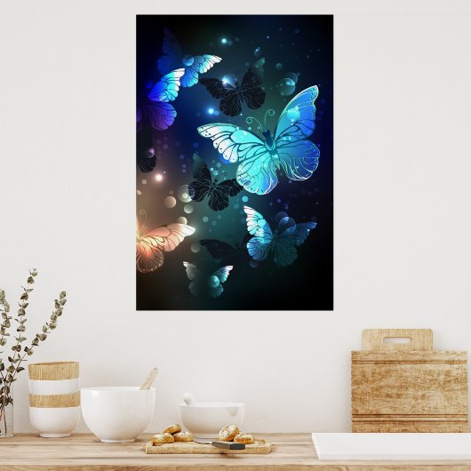 Poster Papillon de nuit (Cuisine)