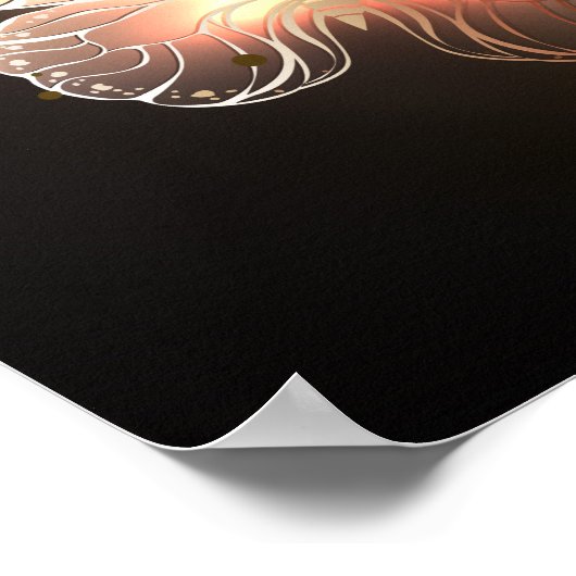 Poster Papillon de nuit (Coin)