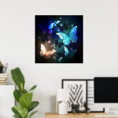 Poster Papillon de nuit (Bureau à domicile)