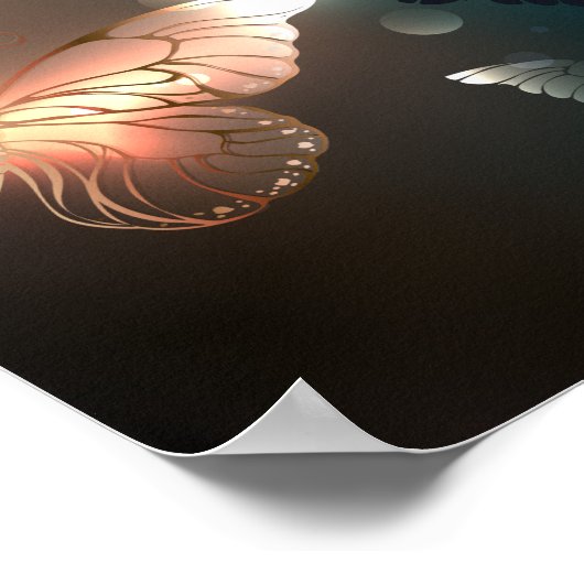 Poster Papillon de nuit (Coin)