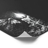 Poster Papillon de nuit vers la flamme — par BurnsInHell (Coin)