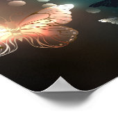 Poster Papillon de nuit voltigeant (Coin)