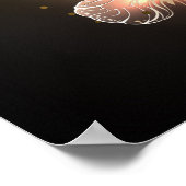 Poster Papillon de nuit voltigeant (Coin)