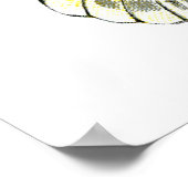 Poster papillon de Parnassius apollo (Coin)