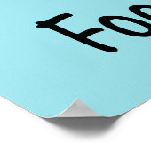 Poster Papillon de sensibilisation aux allergies alimenta (Coin)