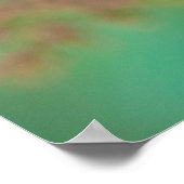 Poster Papillon détaillé de fermeture (Coin)