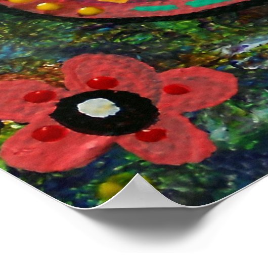 Poster Papillon Dia de los Muertos (Coin)