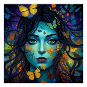 Poster Papillon domestique (Devant)