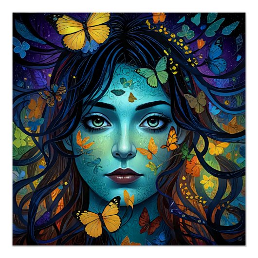 Poster Papillon domestique (Devant)