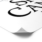 Poster Papillon du cancer de la peau 2 (Coin)