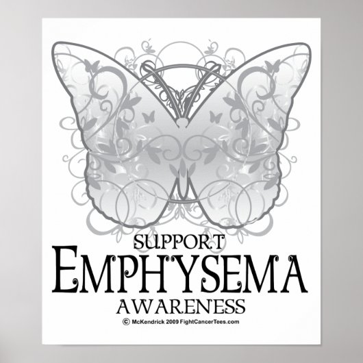 Poster Papillon Emphysema (Devant)