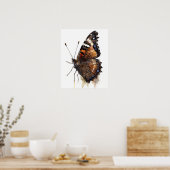 Poster Papillon en deuil Art Imprimer l'affiche (Cuisine)
