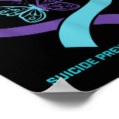 Poster Papillon En Mémoire Affectueuse Fils Prévention Du (Coin)