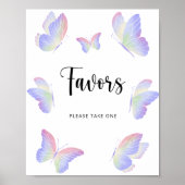 Poster Papillon est en route \ Favours (Devant)