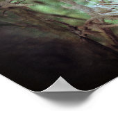 Poster papillon et chardon (Coin)