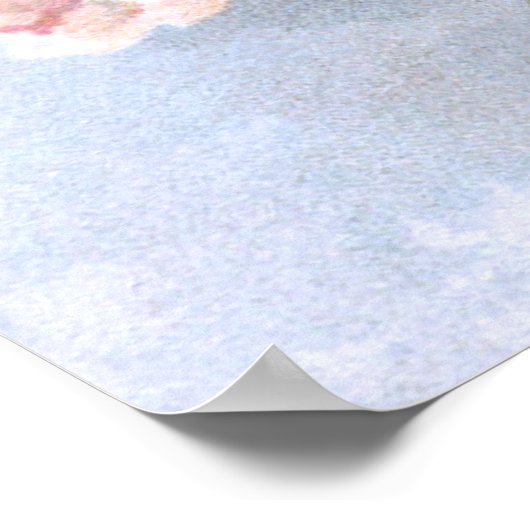 Poster Papillon et colibri (Coin)