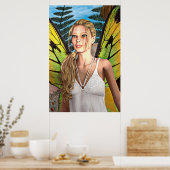 Poster Papillon Fée (Cuisine)