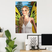 Poster Papillon Fée (Bureau à domicile)