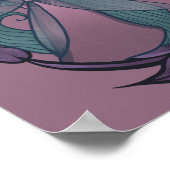 Poster Papillon Fée Violet Déesse Fées Art (Coin)