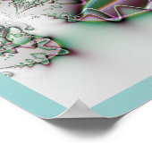 Poster Papillon fractal (Coin)