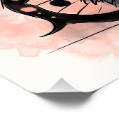 Poster Papillon grincheux (Coin)