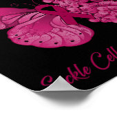 Poster Papillon Je Porte La Bourgogne Pour Ma Cellule De (Coin)