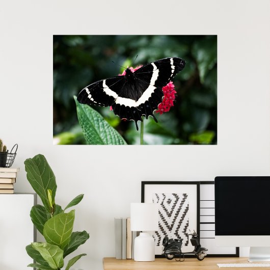 Poster Papillon Lolipop Print (Bureau à domicile)