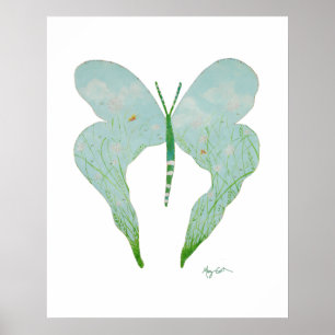 Poster Papillon Lullabe