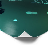 Poster Papillon lumineux et papillons de nuit (Coin)