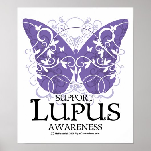 Poster Papillon Lupus (Devant)