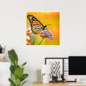 Poster Papillon Majestic Gros plan (Bureau à domicile)