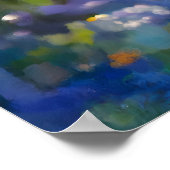 Poster Papillon minuscule sur les Fleurs sauvages au leve (Coin)