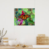 Poster Papillon monarque (Cuisine)