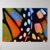 Poster Papillon monarque (Devant)