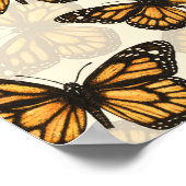 Poster Papillon monarque (Coin)