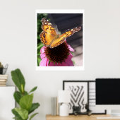 Poster Papillon Monarque 2 (Bureau à domicile)