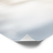 Poster Papillon monarque sur feuille d'automne (Coin)