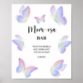 Poster Papillon \ Mum-osa bar  (Devant)