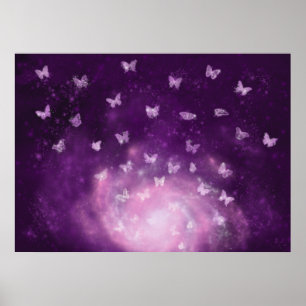 Poster Papillon Nebula
