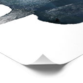 Poster *~* Papillon néon Fleur créative artistique AP52 (Coin)