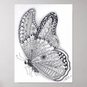 Poster Papillon normal