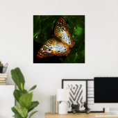 Poster papillon paon (Bureau à domicile)