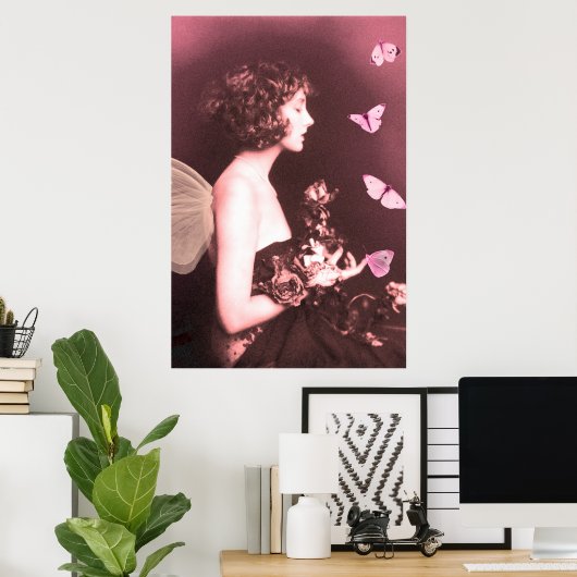 Poster Papillon, Papillon (Bureau à domicile)