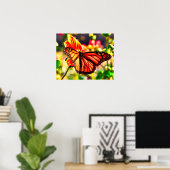 Poster Papillon plus audacieux (Bureau à domicile)
